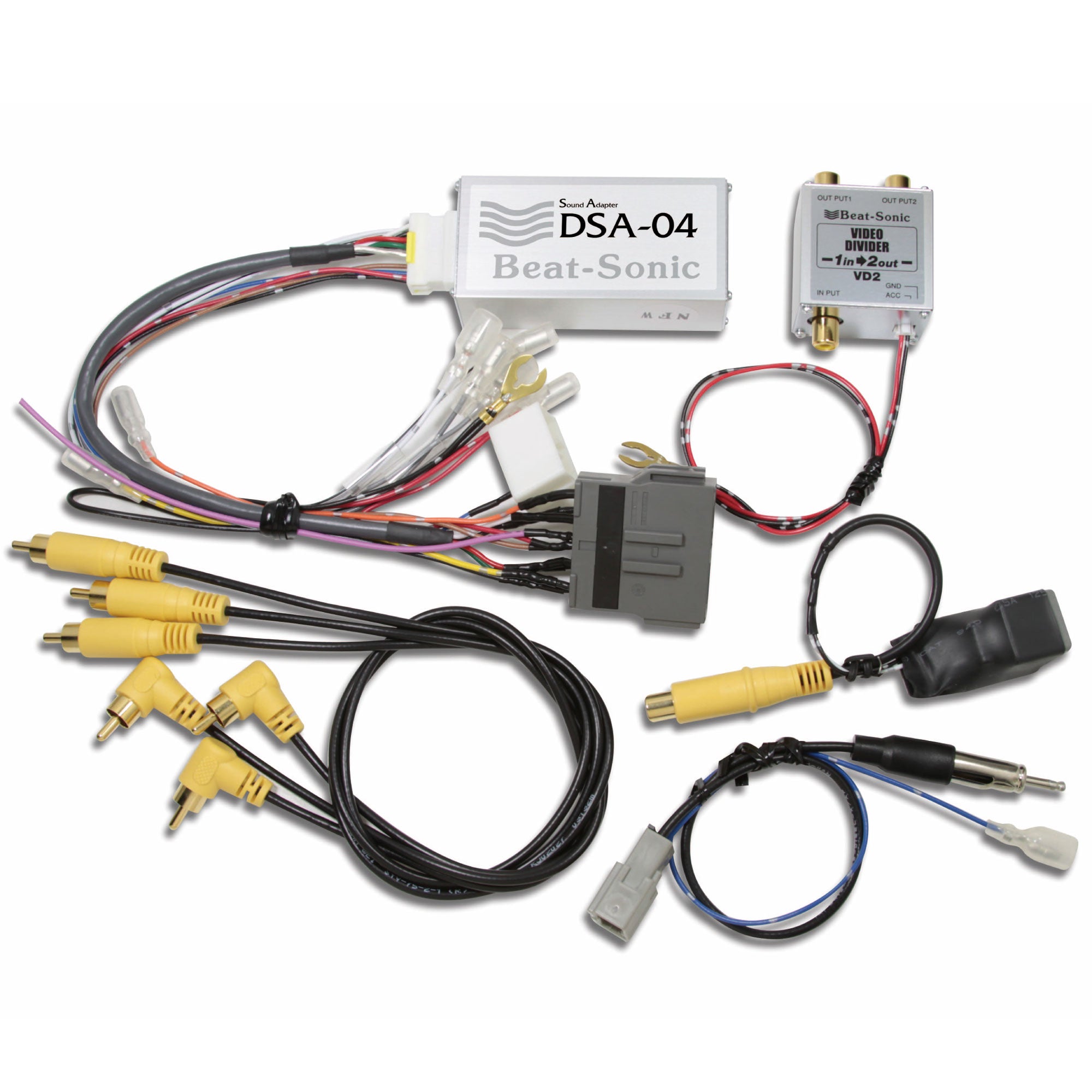 DSA-04 Audio Adapter for Mitsubishi Delica D5